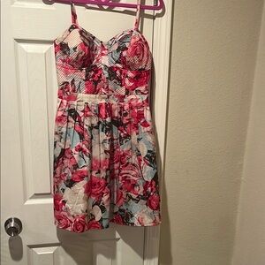 Jessica Simpson Multicolor Floral Dress